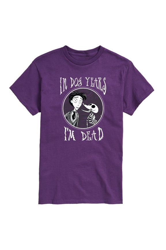 - I'm Dead In Dog Years - Men's Short Sleeve Graphic T-Shirt