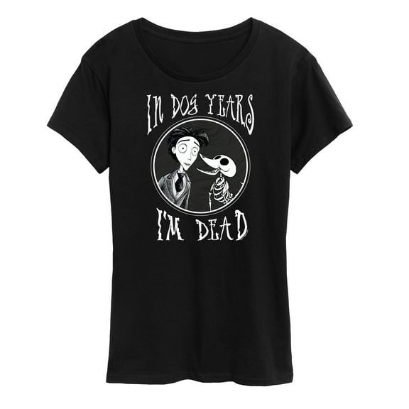 Corpse Bride - I'm Dead In Dog Years - Women's Short Sleeve Graphic T-Shirt