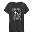 thumbnail image 1 of Corpse Bride - I'm Dead In Dog Years - Women's Short Sleeve Graphic T-Shirt, 1 of 5