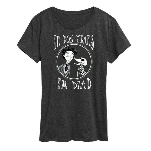 Corpse Bride - I'm Dead In Dog Years - Women's Short Sleeve Graphic T-Shirt