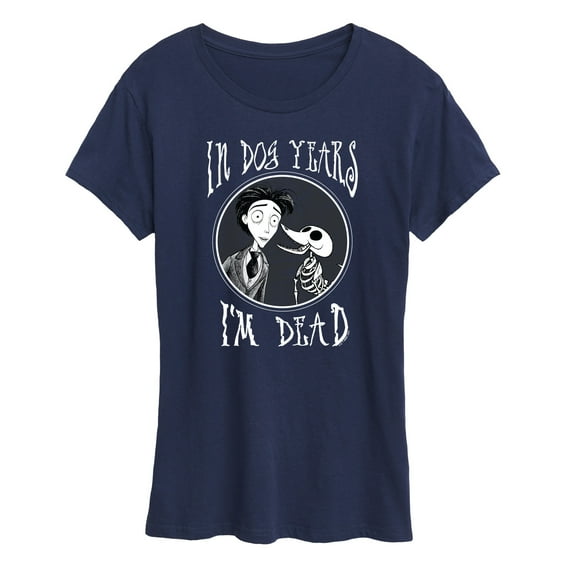Corpse Bride - I'm Dead In Dog Years - Women's Short Sleeve Graphic T-Shirt
