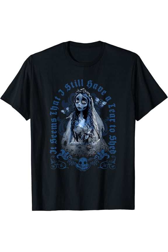 Corpse Bride It Seems That I Still Have A Tear To Shed Logo T-Shirt, Unisex T-Shirt