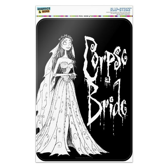 Corpse Bride Logo and Silhouette Home Business Office Sign