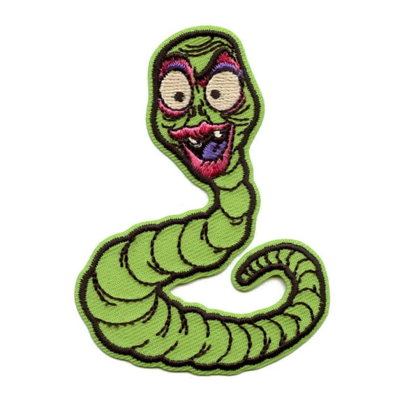 Corpse Bride Maggot Patch Emily Head Worm Embroidered Iron On