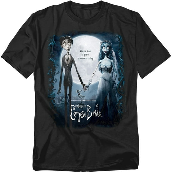 Corpse Bride T-Shirt Poster Unisex Graphic Tee For Men & Women