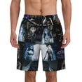 thumbnail image 1 of Corpse Bride Men's Swim Trunks Quick Dry Beach Board Shorts with Pockets Mesh Lining Bathing Suits, 1 of 7