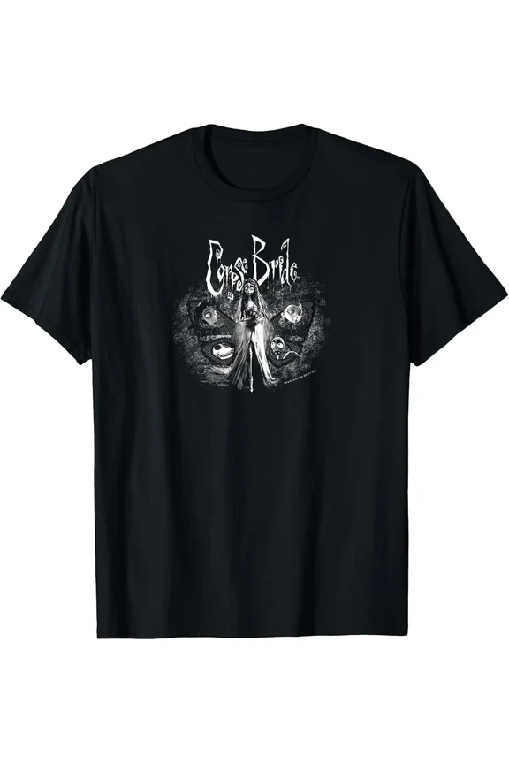 Corpse Bride Movie Bride To Be Black Adult Horror Film Merch Unisex T-Shirt up to Size 5XL