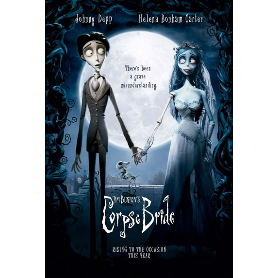 Corpse Bride Movie Poster 16x24 Poster Medium Art Poster 16x24 Unframed, Age: Adults, Rectangle Best Posters