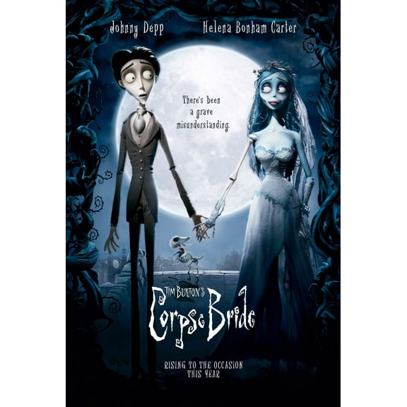 Corpse Bride Movie Poster Metal Sign 8Inx 12In Metal Print 8x12 Square Adults Best Posters