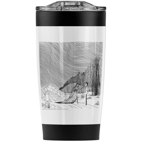 Corpse Bride My Darling Stainless Steel Tumbler 20 oz Coffee Travel Mug/Cup, Vacuum Insulated & Double Wall with Leakproof Sliding Lid | Great for Hot Drinks and Cold Beverages