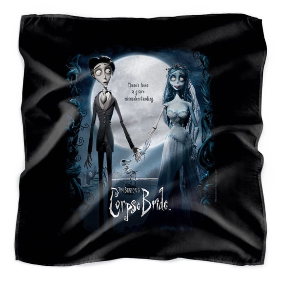 Corpse Bride Poster Bandana (21 in x 21 in)