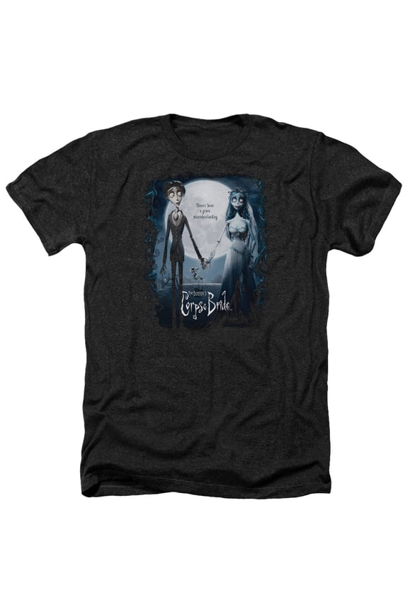 Corpse Bride - Poster - Heather Short Sleeve Shirt - Medium