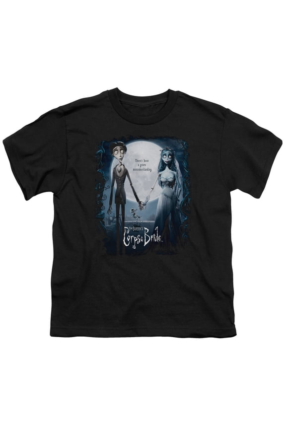 Corpse Bride - Poster - Youth Short Sleeve Shirt - Small