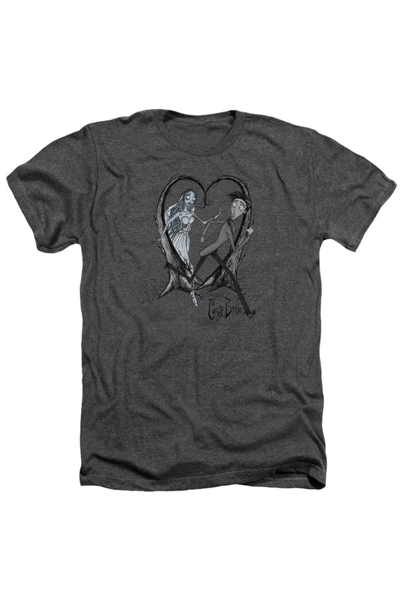 Corpse Bride - Runaway Groom - Heather Short Sleeve Shirt - Medium