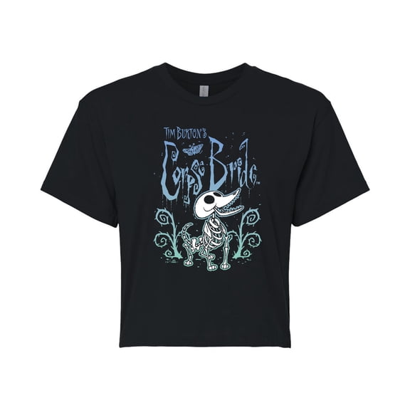 Corpse Bride - Scraps - Juniors Cropped Graphic T-Shirt