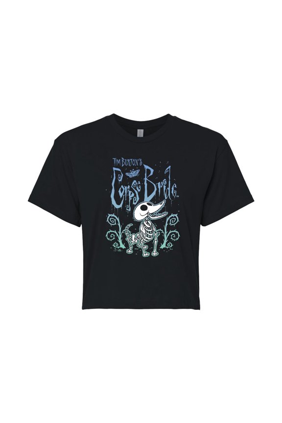 - Scraps - Juniors Cropped Graphic T-Shirt