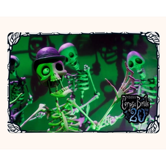 Corpse Bride (Skeletons) 18" x 12" Desk Mat