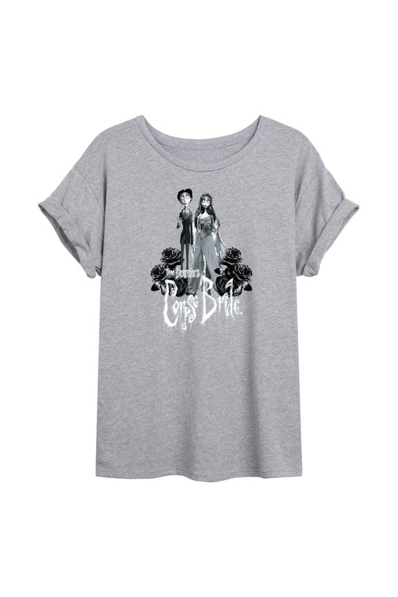 - Tim Burton - Victor & Emily's Wedding - Women's Oversized T-Shirt