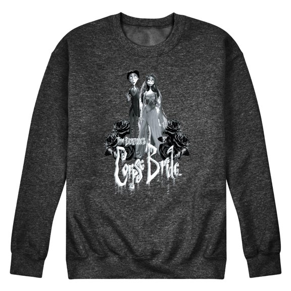 Corpse Bride - Tim Burton - Victor & Emily's Wedding - Men's Crew Neck Fleece Pullover