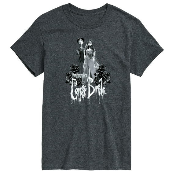 Corpse Bride - Tim Burton - Victor & Emily's Wedding - Men's Short Sleeve Graphic T-Shirt