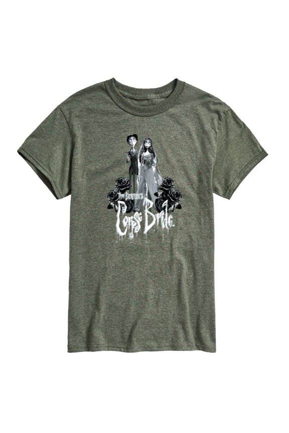 - Tim Burton - Victor & Emily's Wedding - Men's Short Sleeve Graphic T-Shirt