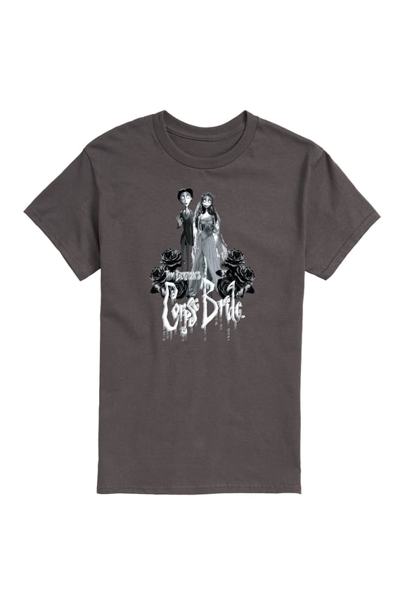 - Tim Burton - Victor & Emily's Wedding - Men's Short Sleeve Graphic T-Shirt