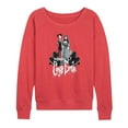 thumbnail image 1 of Corpse Bride - Tim Burton - Victor & Emily's Wedding - Women's Lightweight French Terry Pullover, 1 of 5