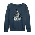 thumbnail image 1 of Corpse Bride - Tim Burton - Victor & Emily's Wedding - Women's Lightweight French Terry Long Sleeve Shirt, 1 of 5