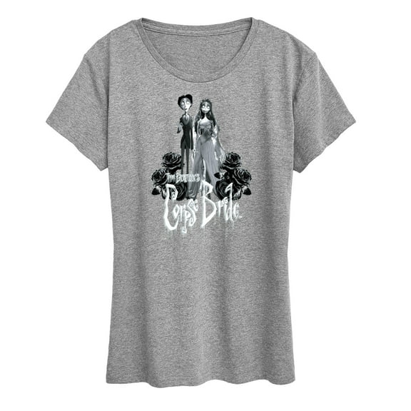 Corpse Bride - Tim Burton - Victor & Emily's Wedding - Women's Short Sleeve Graphic T-Shirt