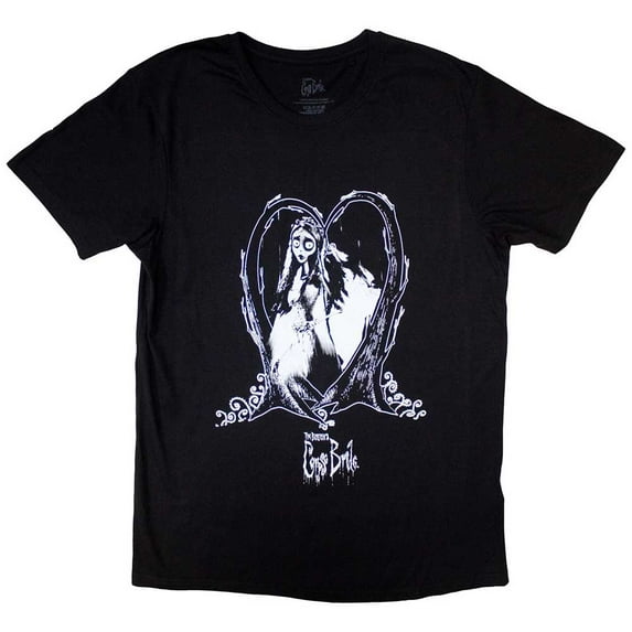 Corpse Bride Unisex T-Shirt: Heart (Medium)