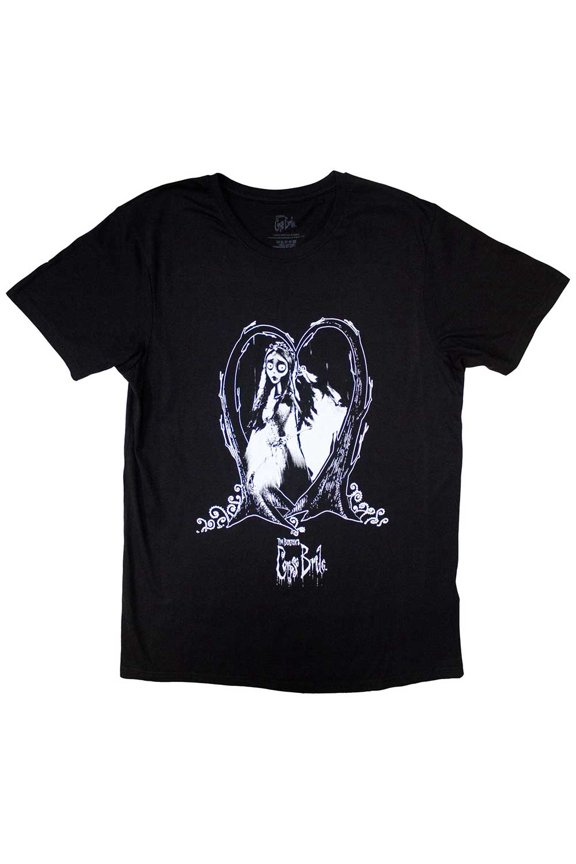 Corpse Bride Unisex T-Shirt: Heart (Small)