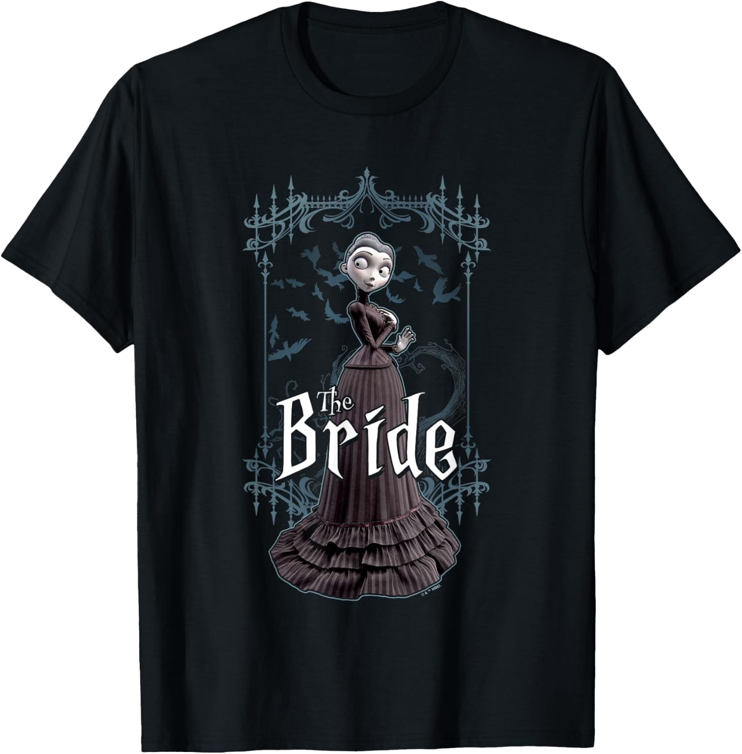 Corpse Bride Victoria Gothic Portrait T-Shirt - Walmart.com