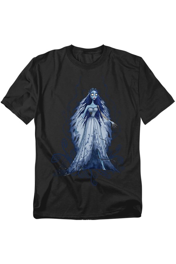 Corpse Bride - Vines - Adult Unisex Short Sleeve T-Shirt - Black
