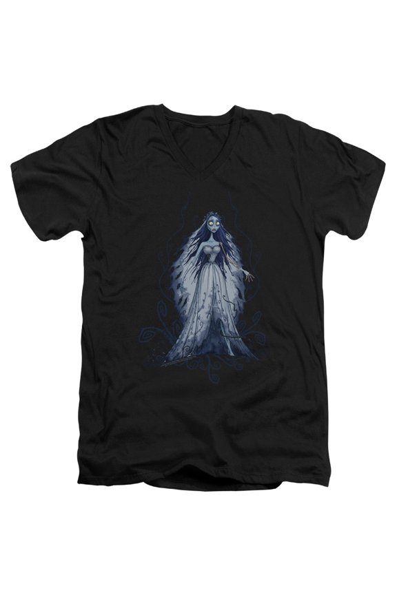 Corpse Bride - Vines - Slim Fit V Neck Shirt - Large