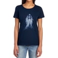 thumbnail image 1 of Corpse Bride Vines Women's T Shirt, Navy, Large, 1 of 6