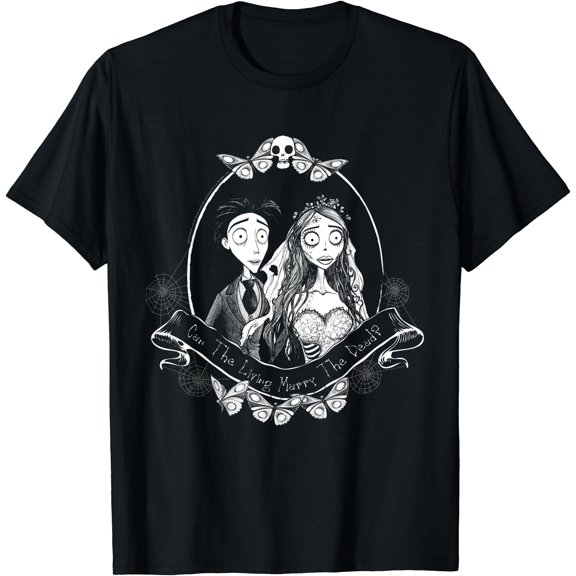 Corpse Bride Wedding Portrait T-Shirt, Unisex T-Shirt