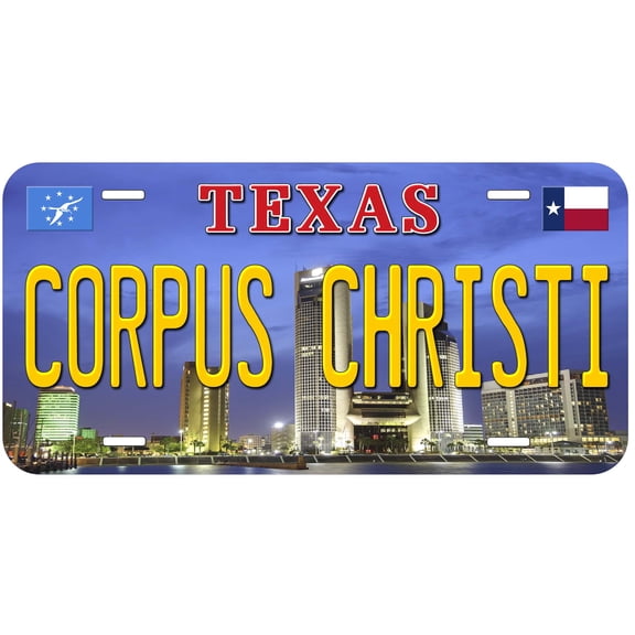 Corpus Christi TX TAG01 Novelty Car Auto License Plate