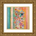 thumbnail image 1 of Corrado, Italo 12x12 Gold Ornate Wood Framed with Double Matting Museum Art Print Titled - Primavera Pop I, 1 of 4