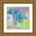thumbnail image 1 of Corrado, Italo 15x15 Gold Ornate Wood Framed with Double Matting Museum Art Print Titled - Riflessi della sera, 1 of 4