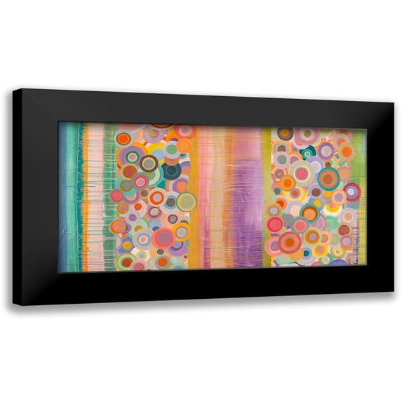 Corrado, Italo 18x11 Black Modern Framed Museum Art Print Titled - Primavera Pop