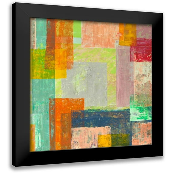 Corrado, Italo 20x20 Black Modern Framed Museum Art Print Titled - Luce dAgosto