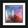 thumbnail image 1 of Corrado, Italo 20x20 Black Ornate Wood Framed with Double Matting Museum Art Print Titled - Skyscraper, 1 of 4