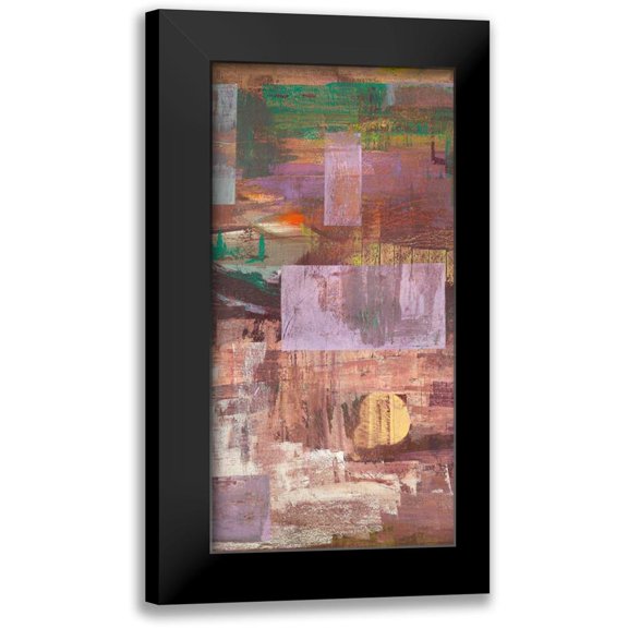 Corrado, Italo 9x14 Black Modern Framed Museum Art Print Titled - Kaleidos II