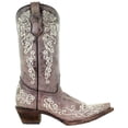 thumbnail image 1 of Corral Boots Girls Floral Embroidered Pointed Toe Cowboy   Mid Calf Boots, 1 of 5