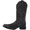 thumbnail image 1 of CORRAL Adult Female Embroidery Square Toe Boots, Color: Black, Size: 10.5, Width: M (L5464-M-10.5), 1 of 5
