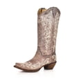 thumbnail image 1 of CORRAL Adult Female Crater Bone Embroidery Brown Boots, Size: 5, Width: M, 1 of 5