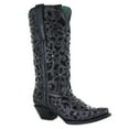 thumbnail image 1 of CORRAL Adult Female Inlay Embroidery & Studs Black Boots, Size: 5.5, Width: M, 1 of 5
