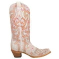 thumbnail image 1 of Corral Boots Womens Fluorescent Embroidered Tooled Inlay Studded Snip Toe C, 1 of 5