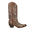 thumbnail image 1 of Corral Boots Womens Glitter Tooled Inlay Snip Toe Cowboy  Tall Dress Boots, 1 of 5