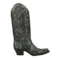 thumbnail image 1 of Corral Boots Womens Studded Tooled Inlay Glitter Snip Toe Cowboy  Mid Calf, 1 of 7